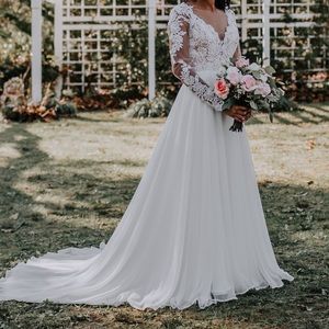 Lillian West wedding dress